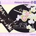 日本和服KIMONO【番號-K243】小紋和服~咖啡色底花卉圖案~有內裏~可水洗L號.jpg