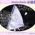 日本和服KIMONO【番號-K251】小紋和服~黑色底櫻花圖案~有內裏~可水洗M號-2.jpg