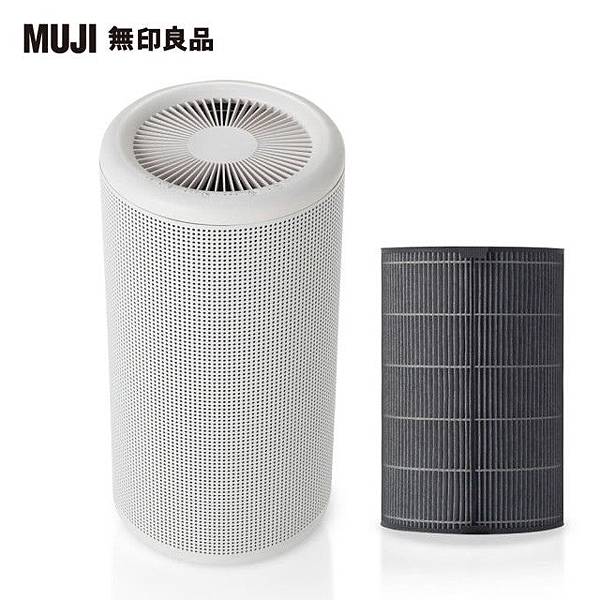 【MUJI無印良品】空氣清淨機+空氣清淨機用360°集塵脫臭濾網