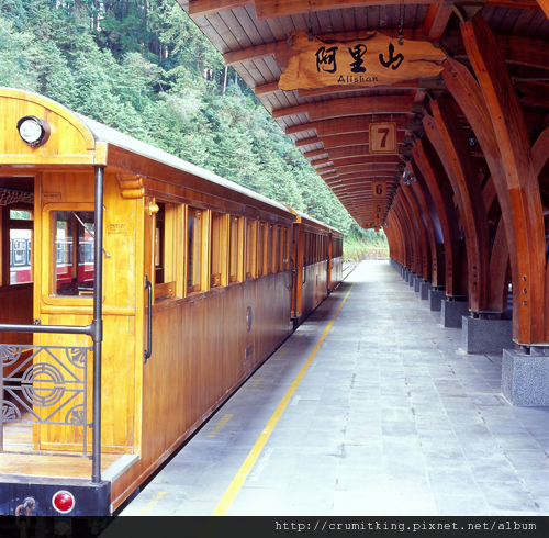 阿里山火車站--檜木車廂.jpg