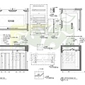 馥都建設(黃静雄設計事務所案件)-電梯廳立面圖