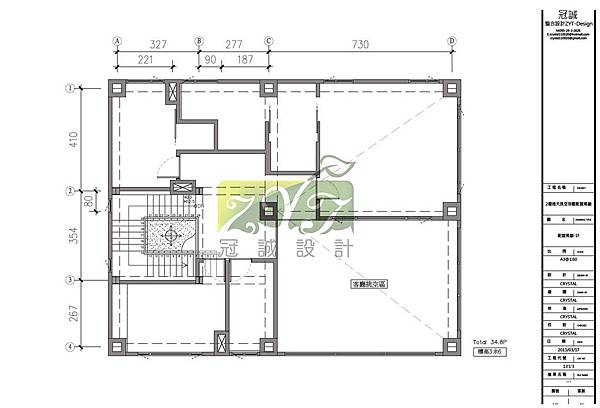 2013.03.15_2層別墅配置及結構.建物外觀-2F結構