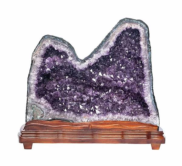 巴西紫水晶洞 49.45kg 水型晶洞