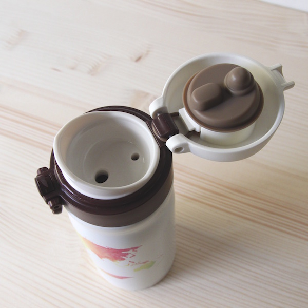 Watercolor style thermos Stainless Steel thermos 350ml - Vacuum Flasks - Other Metals Multicolor