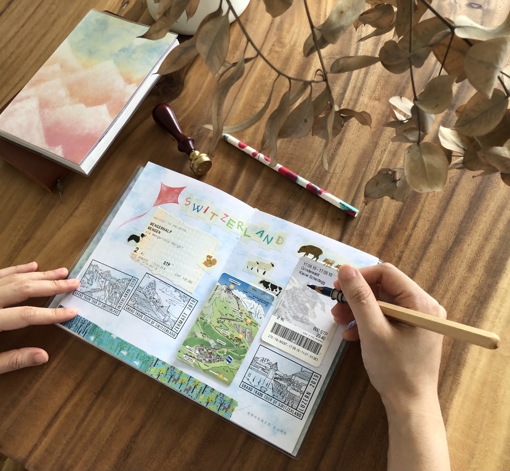 2024 watercolor style timeless handbook/diary/calendar/notepad/notebook - Notebooks & Journals - Paper Multicolor