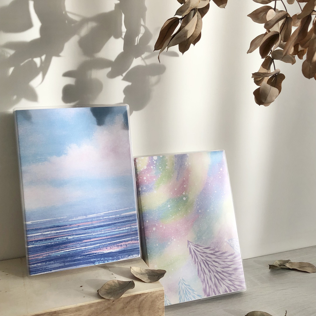 2024 watercolor style timeless handbook/diary/calendar/notepad/notebook - Notebooks & Journals - Paper Multicolor