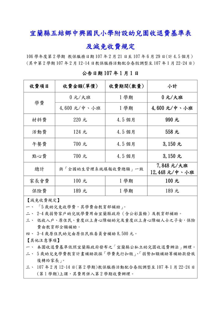 106-2收退費基準表及減免收費規定.jpg 106-2收退費基準表及減免收費規定.jpg
