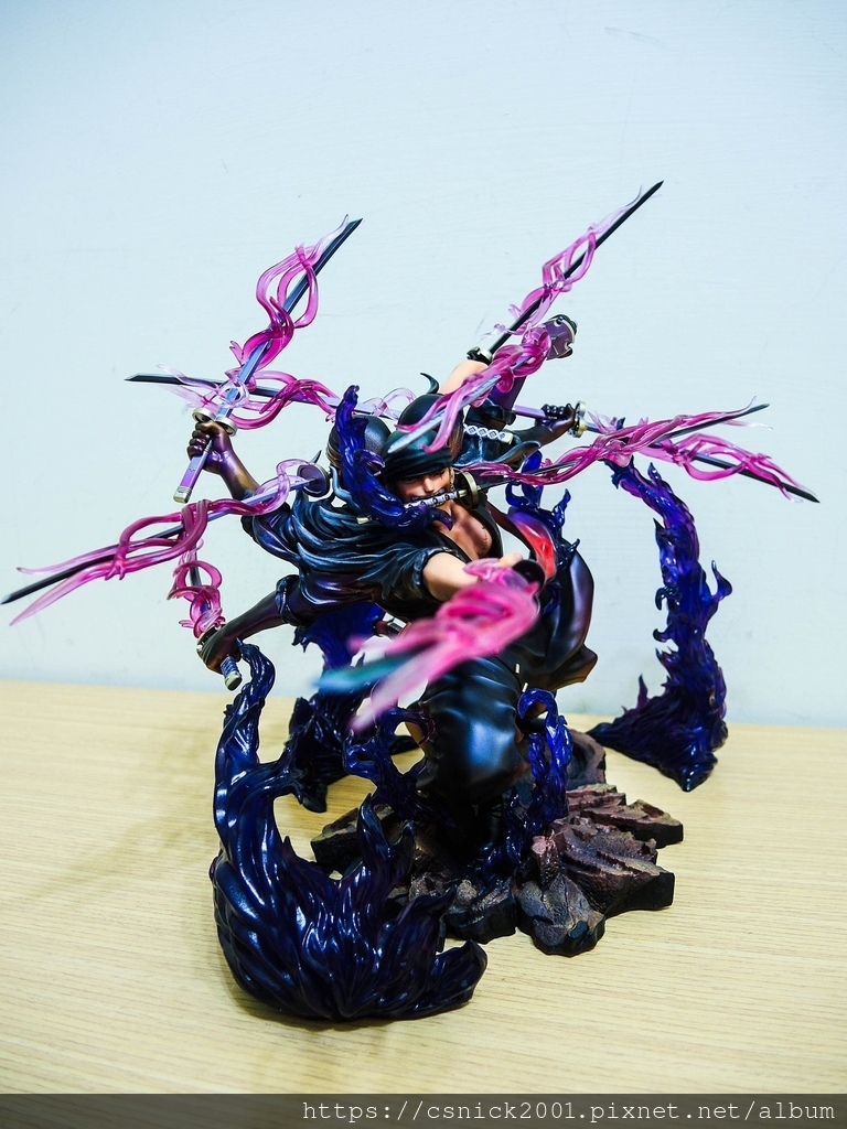 地獄の王羅羅亞 索隆ver 鬼氣九刀流 阿修羅 登場 小四的公仔亂開箱 痞客邦