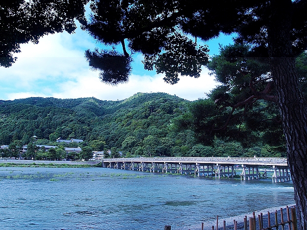 京都嵐山渡月橋