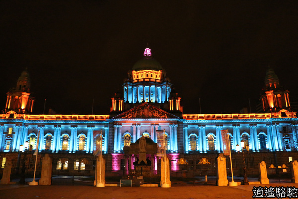貝爾法斯特夜景-北愛爾蘭駱駝 貝爾法斯特夜景-北愛爾蘭駱駝