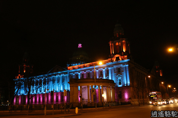 貝爾法斯特夜景-北愛爾蘭駱駝 貝爾法斯特夜景-北愛爾蘭駱駝