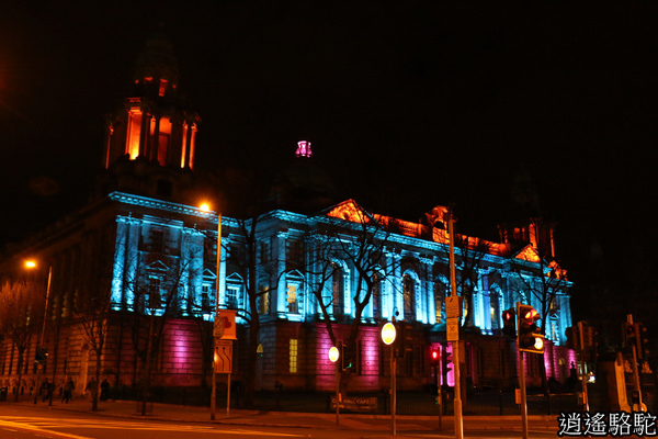 貝爾法斯特夜景-北愛爾蘭駱駝 貝爾法斯特夜景-北愛爾蘭駱駝