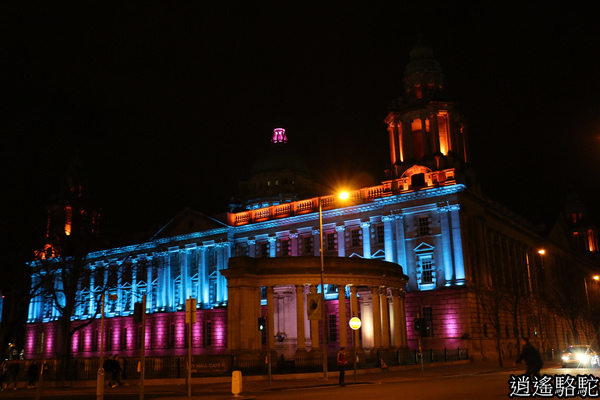 貝爾法斯特夜景-北愛爾蘭駱駝 貝爾法斯特夜景-北愛爾蘭駱駝