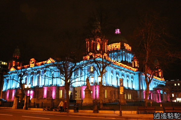 貝爾法斯特夜景-北愛爾蘭駱駝 貝爾法斯特夜景-北愛爾蘭駱駝