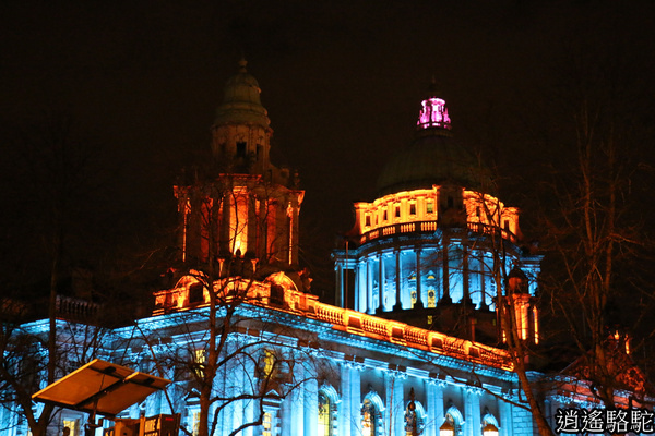貝爾法斯特夜景-北愛爾蘭駱駝 貝爾法斯特夜景-北愛爾蘭駱駝