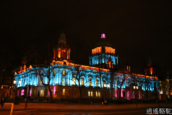 貝爾法斯特夜景-北愛爾蘭駱駝 貝爾法斯特夜景-北愛爾蘭駱駝