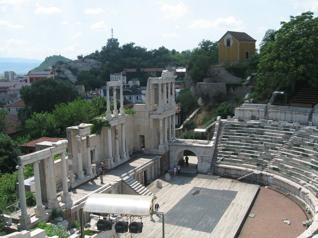 普羅第夫(Plovdiv)-羅馬帝國時期圓形劇場@ 游重森:: 痞客邦::