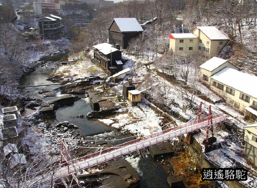 定山溪大橋-日本駱駝