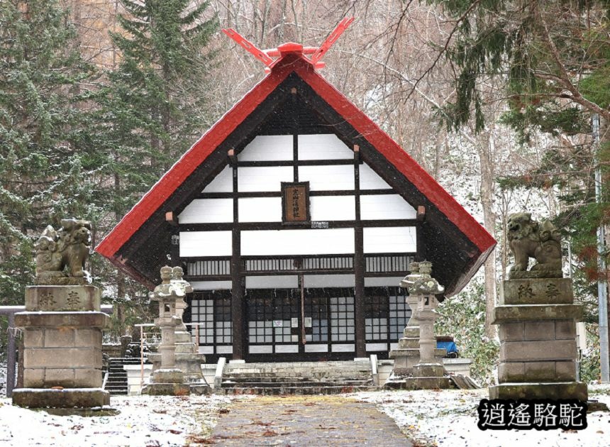 定山溪神社-日本駱駝