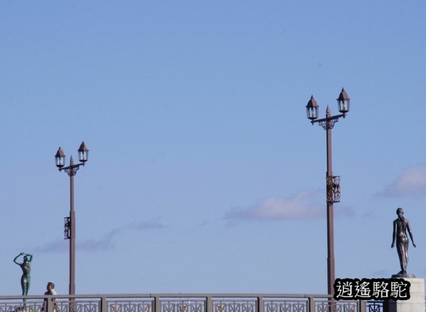 釧路川幣舞橋-日本駱駝