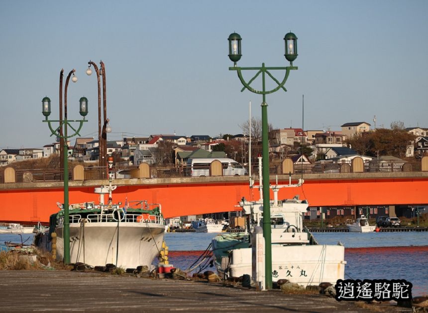 釧路川幣舞橋-日本駱駝