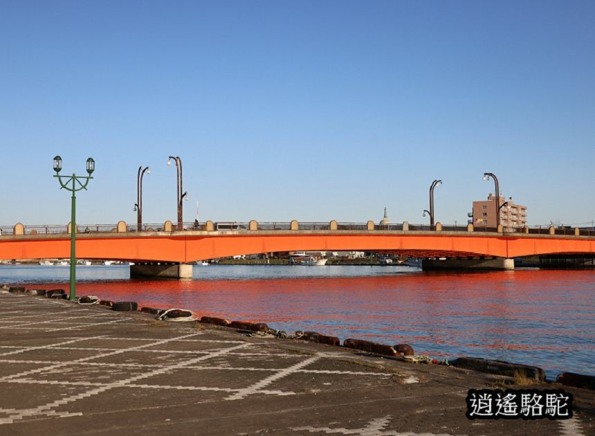 釧路川幣舞橋-日本駱駝