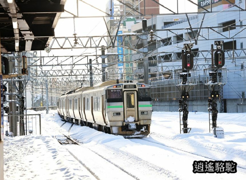 三月JR札幌車站-日本駱駝