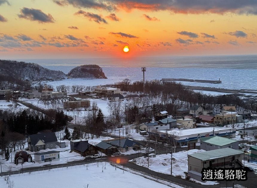 知床夕陽-日本駱駝