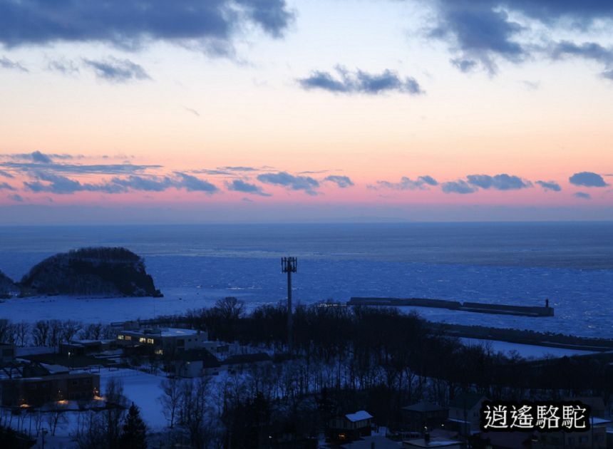 知床夕陽-日本駱駝