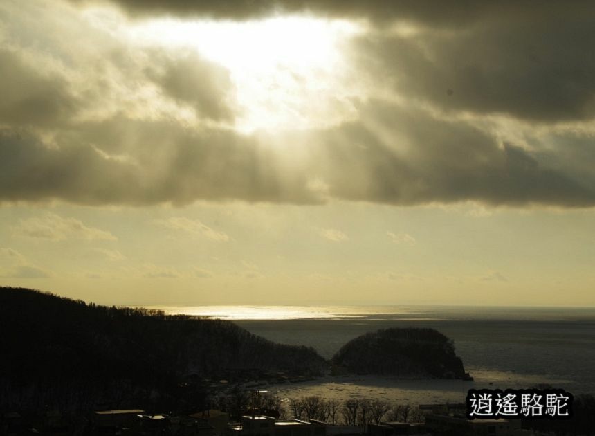 知床夕陽-日本駱駝