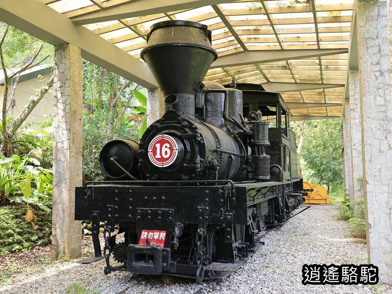 1912年由美國製造的蒸汽機關車(池南國家森林遊樂區)-花蓮