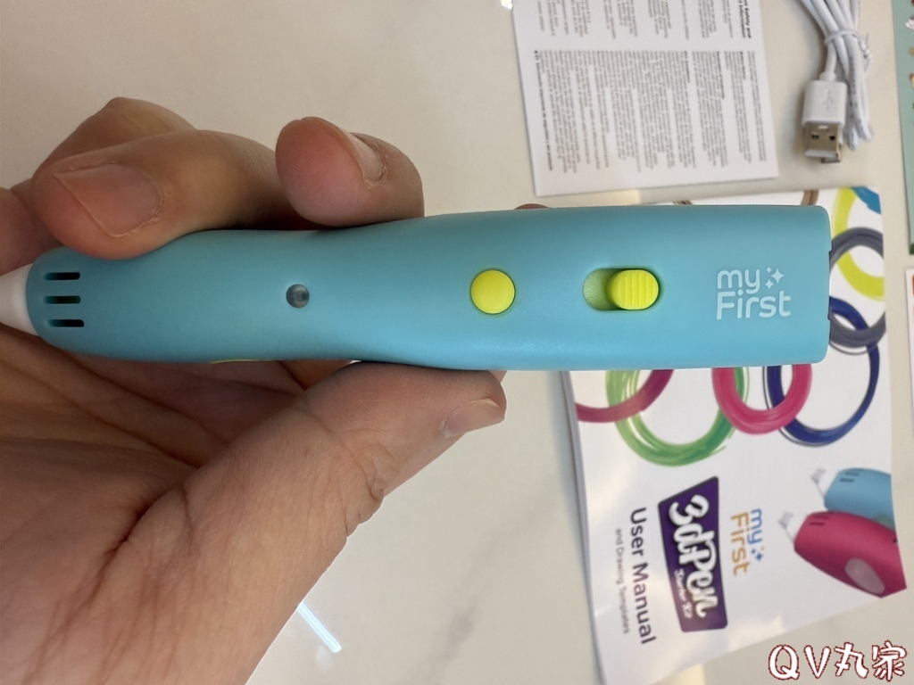 【3D列印筆。開箱】myFirst 3D Pen Make 