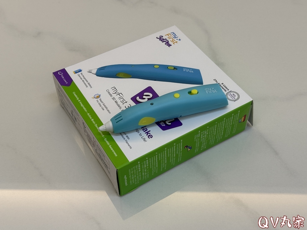 【3D列印筆。開箱】myFirst 3D Pen Make 