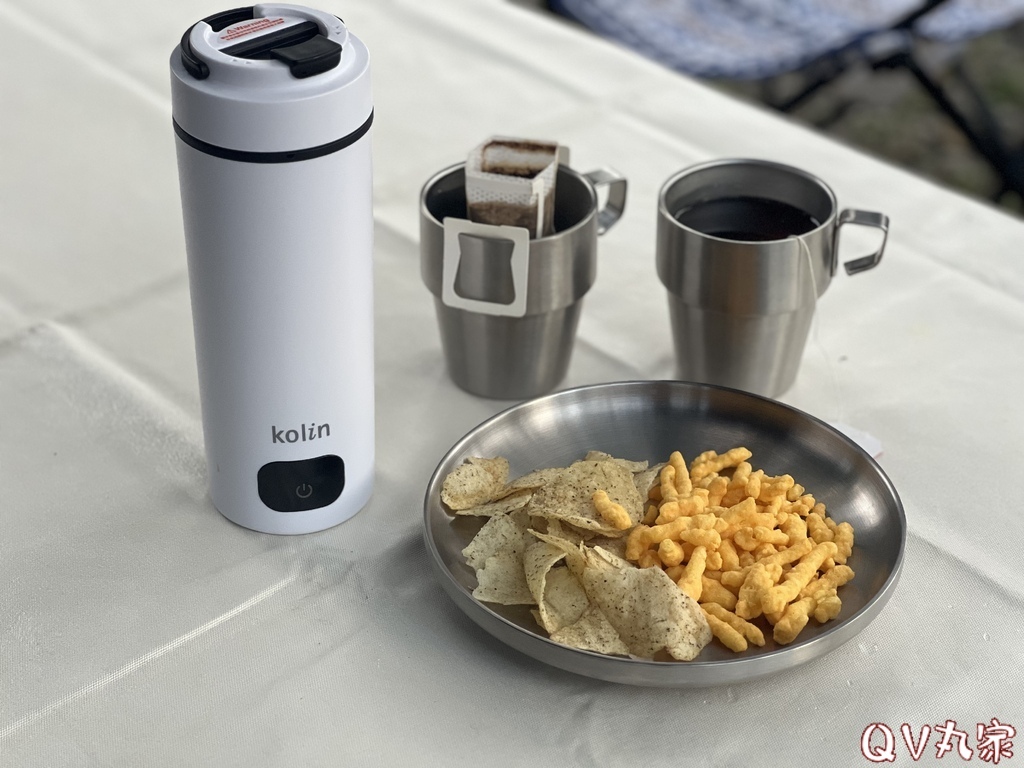 「家電。開箱」Kolin歌林 480ML旅行電熱水杯快煮杯K