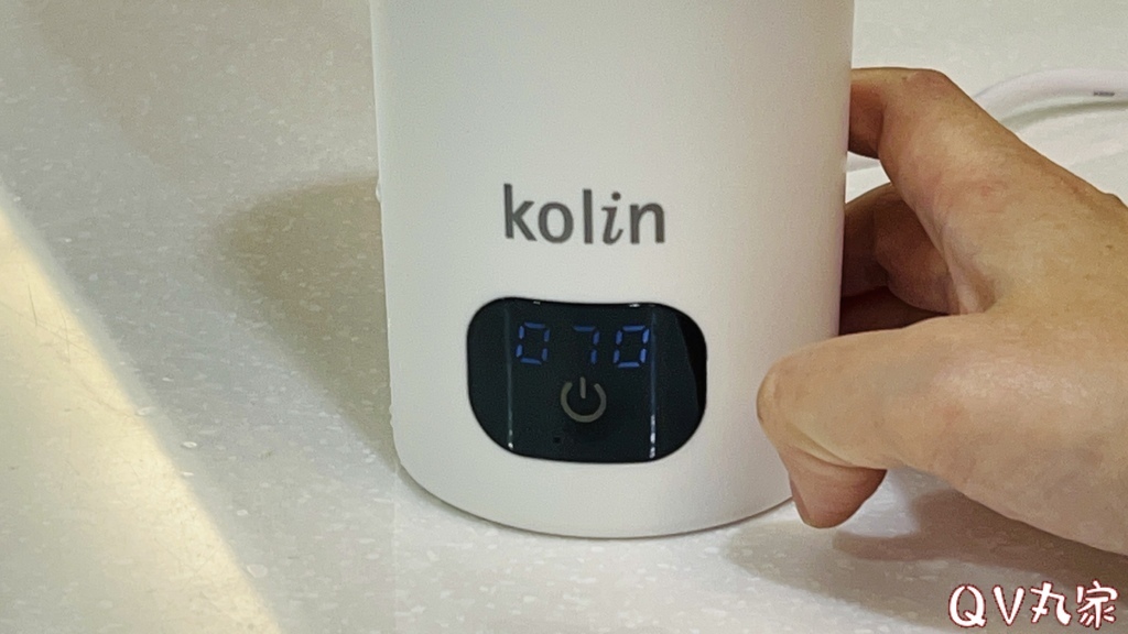 「家電。開箱」Kolin歌林 480ML旅行電熱水杯快煮杯K
