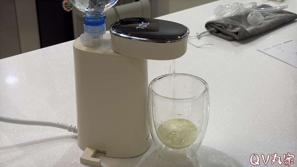 「電器。開箱」Kinyo迷你智能瞬熱飲水機WD-177，免安