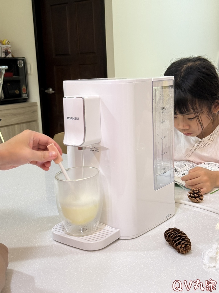 「家電。開箱」SANSUI山水 小淨 3秒瞬熱智慧溫控飲水機