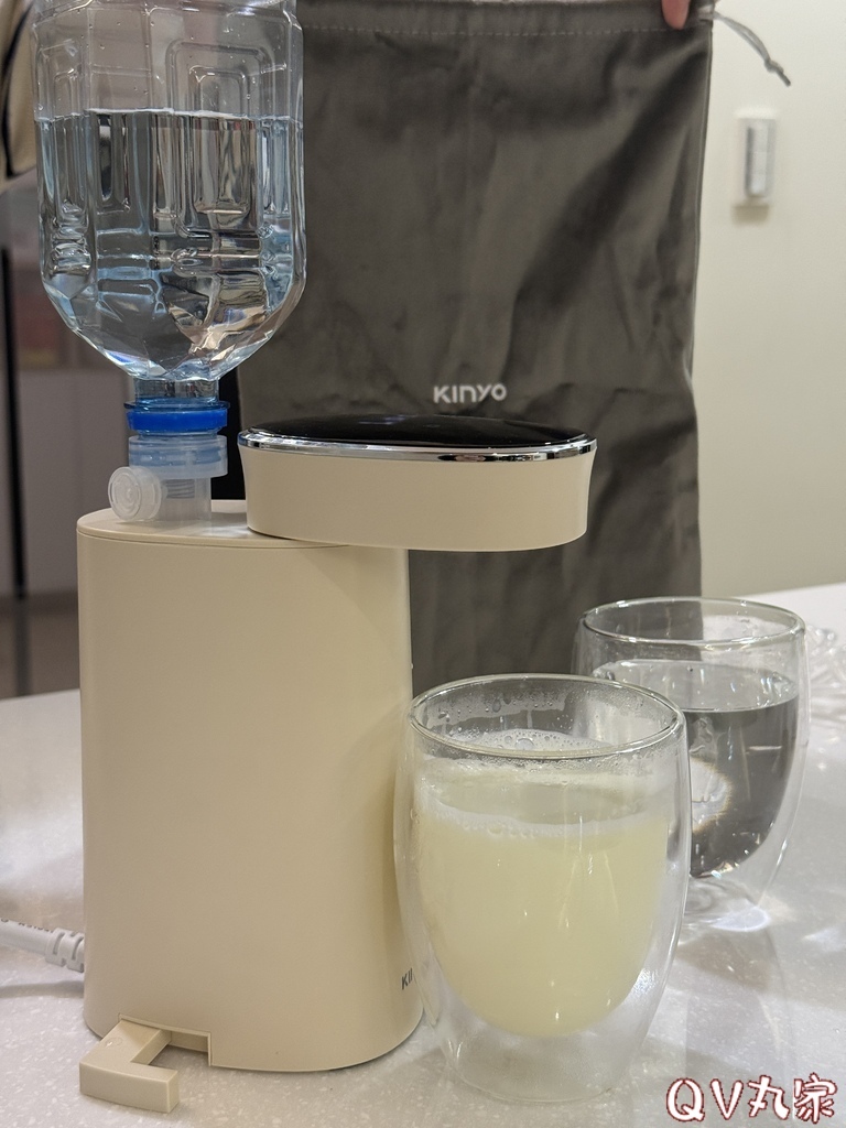 「電器。開箱」Kinyo迷你智能瞬熱飲水機WD-177，免安