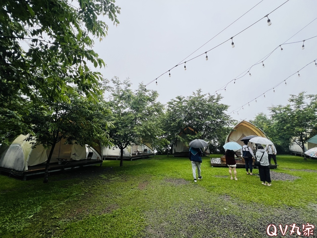 「新竹。露營」蟬說：霧繞Woorao 免裝備豪華露營，一泊二