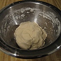 Mixing flour