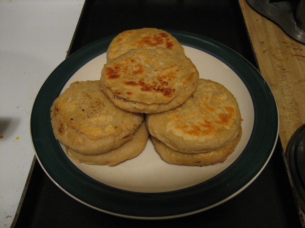 Green onion radish (?) pastry