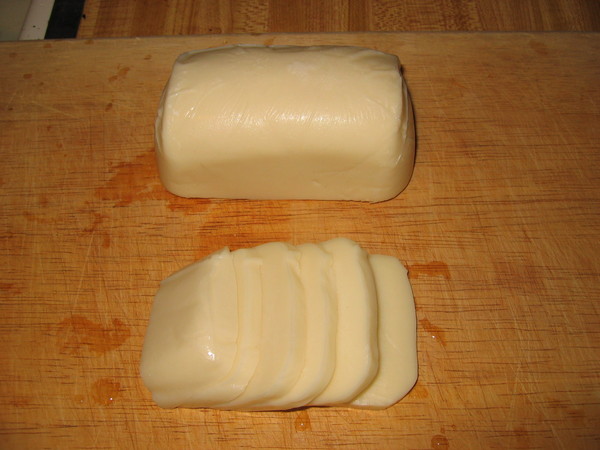 Mozzarella cheese for caprese