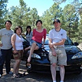 Group picture with the car