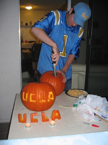 UCLA pumpkin