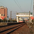 試運轉中的EMU1200型(紅斑馬)--大慶站