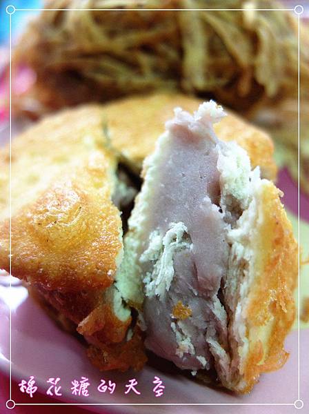 芋頭餅切面照 芋頭餅切面照