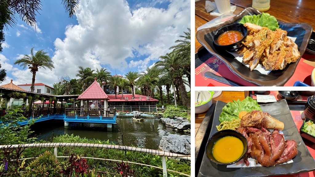 【台中潭子美食】東喜堂花園茶館～台中人氣景觀餐廳，大推香酥土