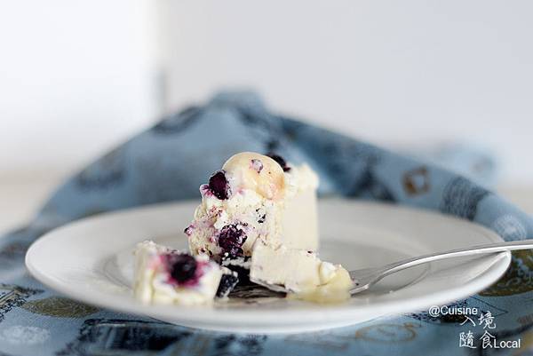 藍莓起司冰淇淋蛋糕 Blueberry Cheesecake Ice Cream Cake
