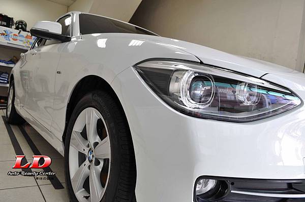 BMW116I_飛漆處理拋光套餐+硬化鍍膜代客施工