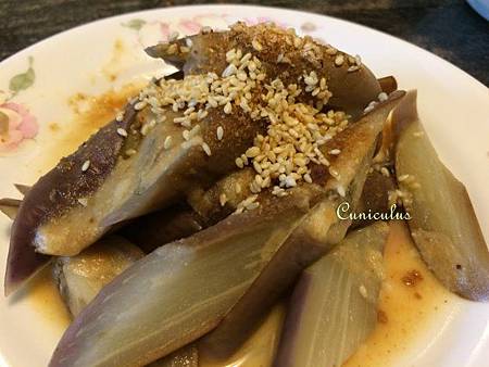味增醬拌茄子 味增醬拌茄子